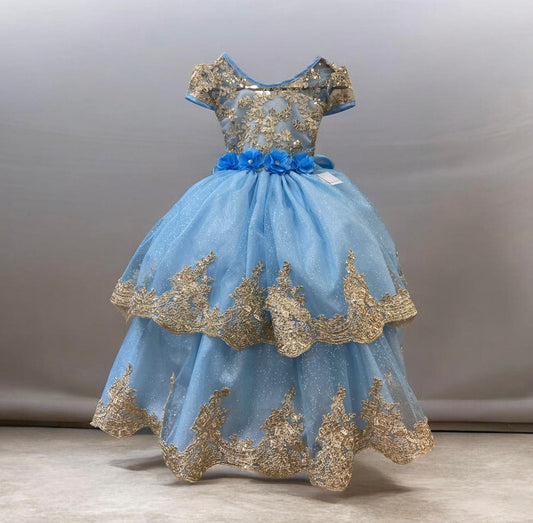 VESTIDO DE PRESETANCIÓN PARA 3 AÑOS